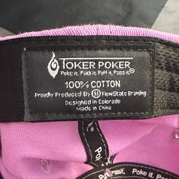 Pink Embroidered Cap - Picture 3 of 4